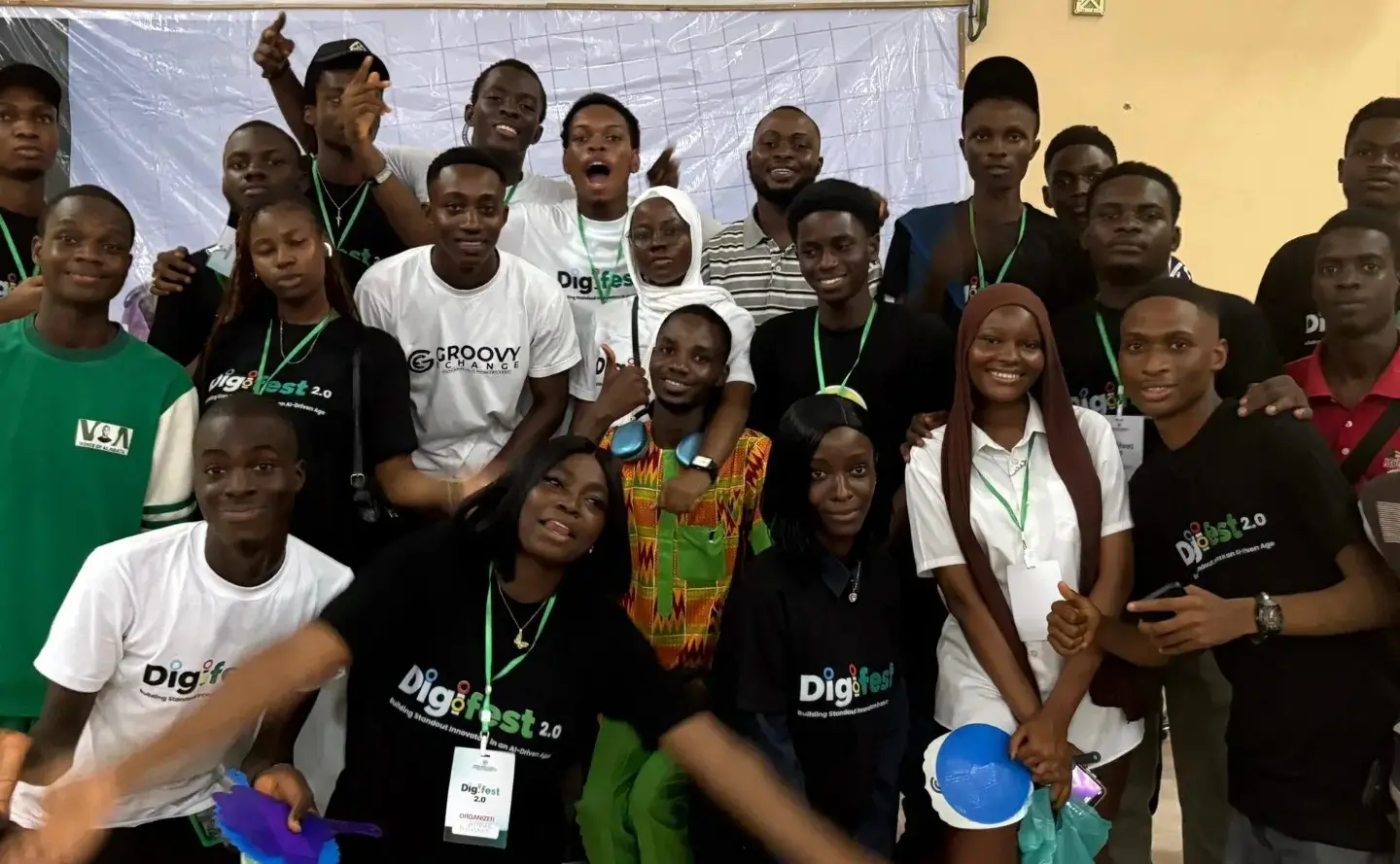 NACOS FUNAAB students collaborating