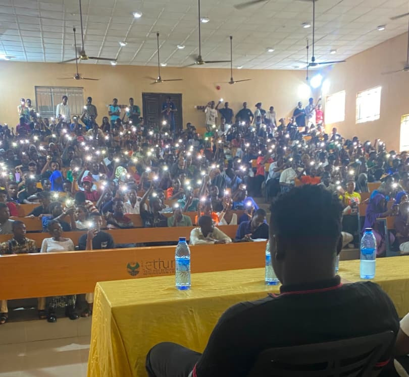 NACOS FUNAAB students collaborating