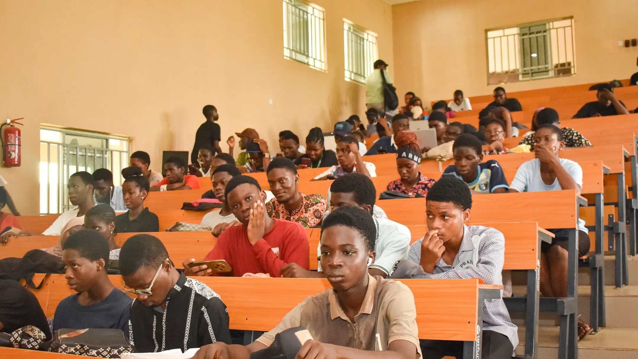NACOS FUNAAB students collaborating